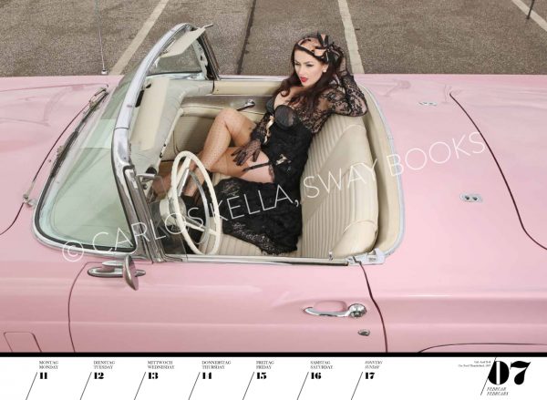 Girls & legendary US-Cars 2019 Wochenkalender von Carlos Kella