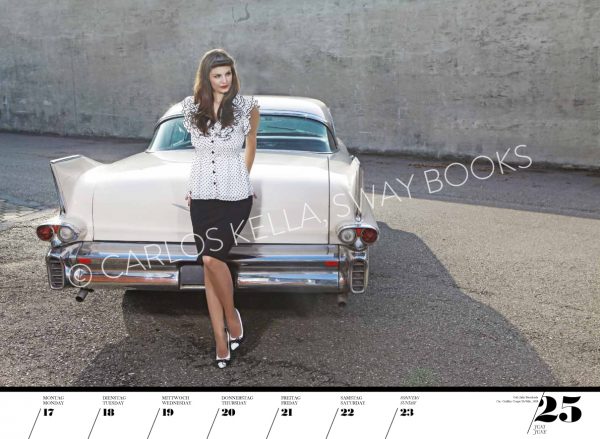 Girls & legendary US-Cars 2019 Wochenkalender von Carlos Kella
