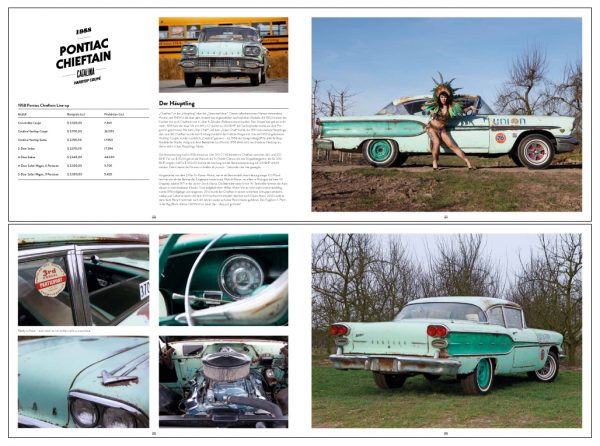 US-Cars – Legenden mit Geschichte der US-CARS Bildband mit Fotografien von Carlos Kella und Hintergrundstories von Peter Lemke.