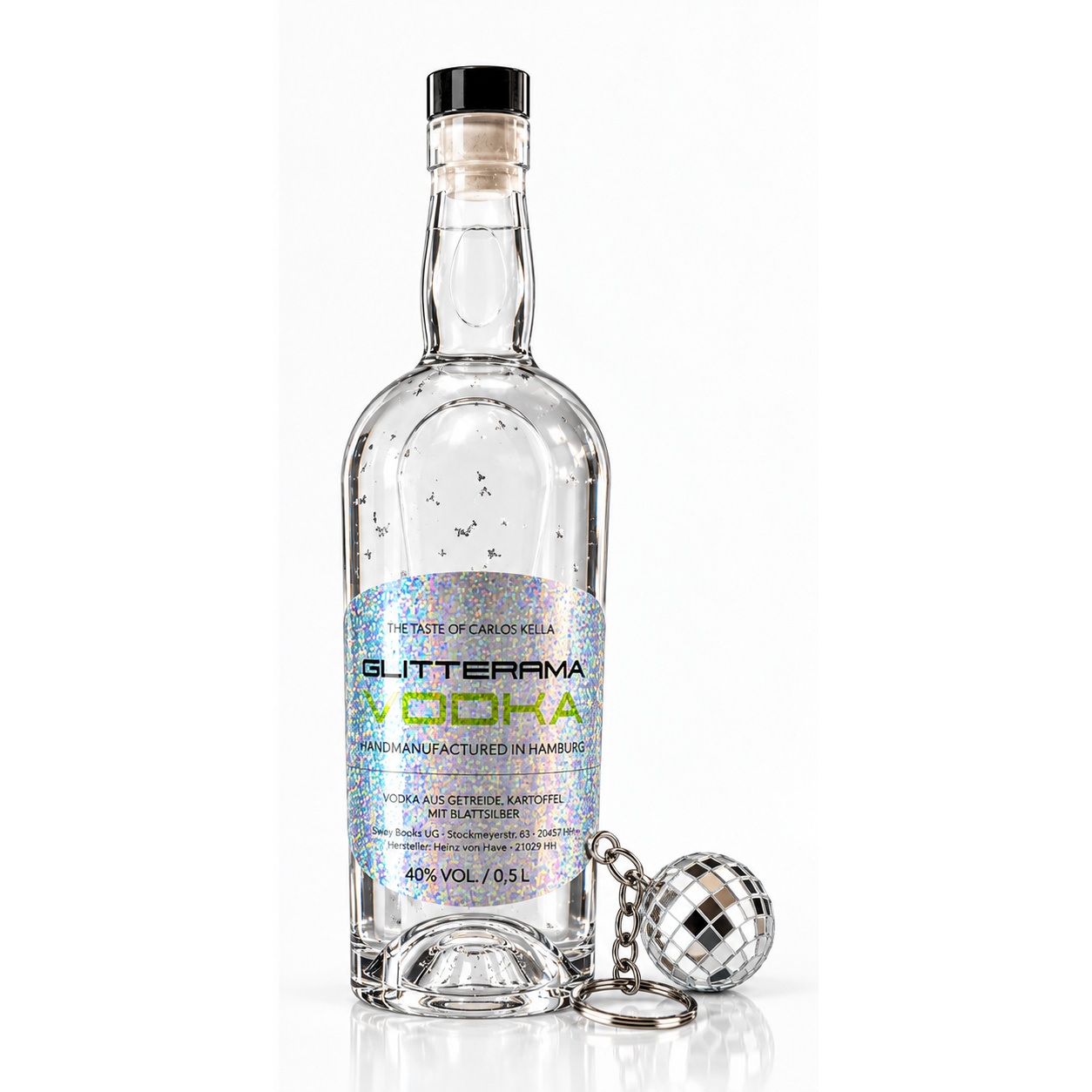German Premium Vodka "GLITTERAMA"