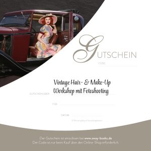 Gutschein Workshop Hair & Make-Up mit Fotoshooting bei SWAY Books