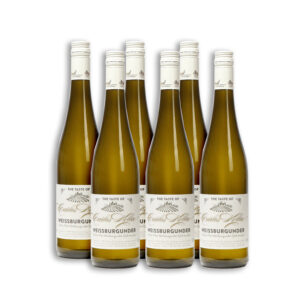 The Taste of Carlos Kella: Weissburgunder 12,62 % VOL. / 6 x 0,75 Liter-Flasche im Versandkarton 2020er Pfalz Weißburgunder QbA trocken