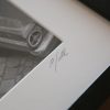 Foto-Print Oberhafen-Zyklus auf Ilford S/W-Papier, gerahmt. Limitiert auf 10 Exemplare, nummeriert und von Carlos Kella signiert.