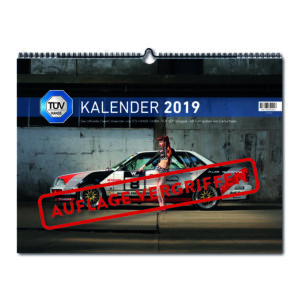 TÜV HANSE ClassiC Kalender 2019: Monatskalender mit 12 klassischen Automobilen, die von Carlos Kella inszeniert wurden.