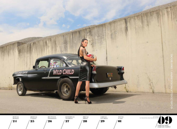 Girls & legendary US-Cars 2020 Wochenkalender von Carlos Kella, Wochenkalender mit 53 Kalenderblättern
