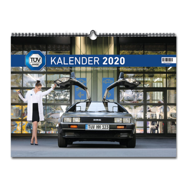 Der TÜV HANSE ClassiC Kalender 2020 mit Fotos von Carlos Kella | Photography: Monatskalender mit 12 klassischen Automobilen.