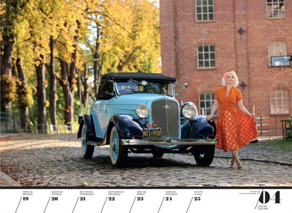 Girls & legendary US-Cars 2026 - Wochenkalender – Bild 6