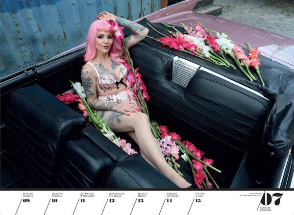 Girls & legendary US-Cars 2026 - Wochenkalender – Bild 9