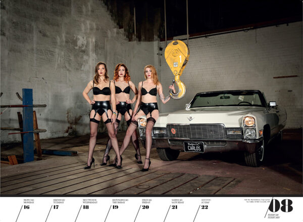 Girls & legendary US-Cars 2026 - Wochenkalender – Bild 10
