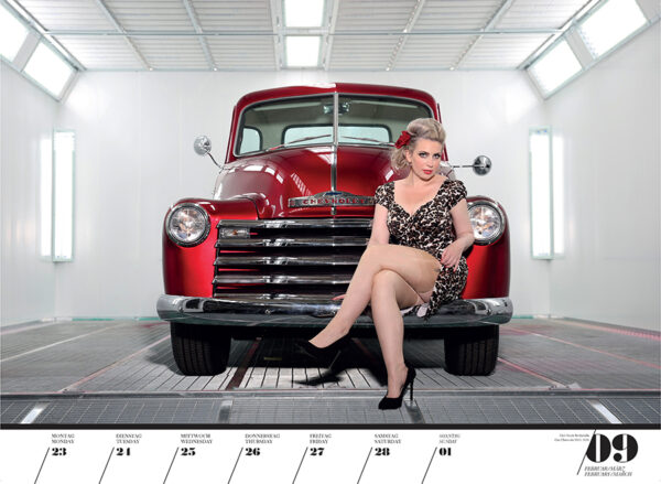 Girls & legendary US-Cars 2026 - Wochenkalender – Bild 11