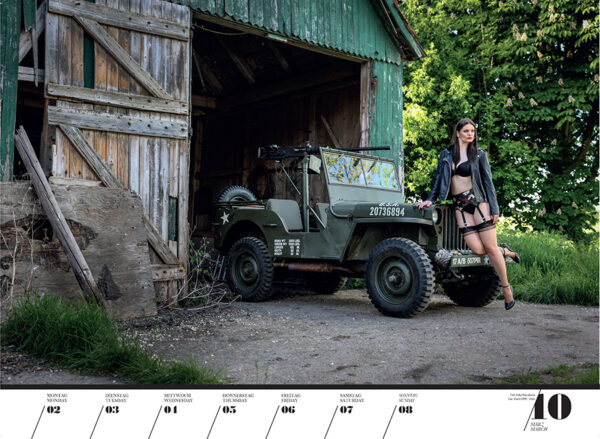 Girls & legendary US-Cars 2026 - Wochenkalender – Bild 12