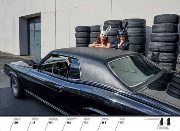 Girls & legendary US-Cars 2026 - Wochenkalender – Bild 16