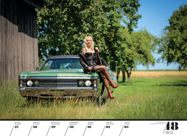 Girls & legendary US-Cars 2026 - Wochenkalender – Bild 20