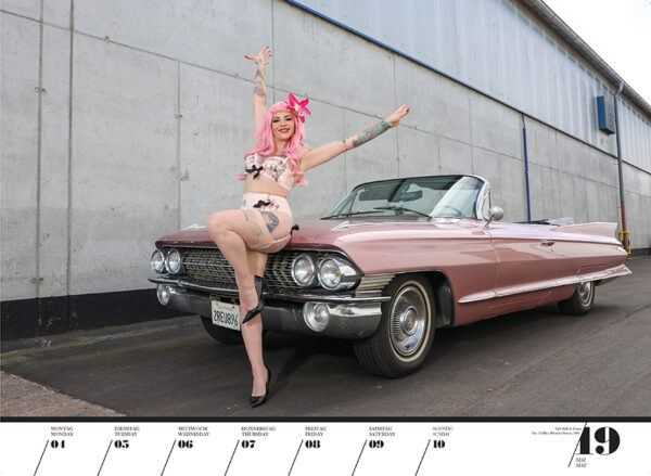 Girls & legendary US-Cars 2026 - Wochenkalender – Bild 21