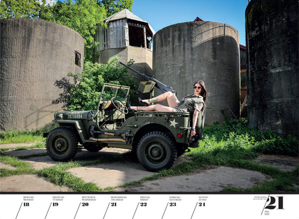 Girls & legendary US-Cars 2026 - Wochenkalender – Bild 23