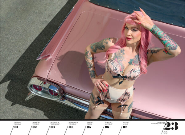 Girls & legendary US-Cars 2026 - Wochenkalender – Bild 25