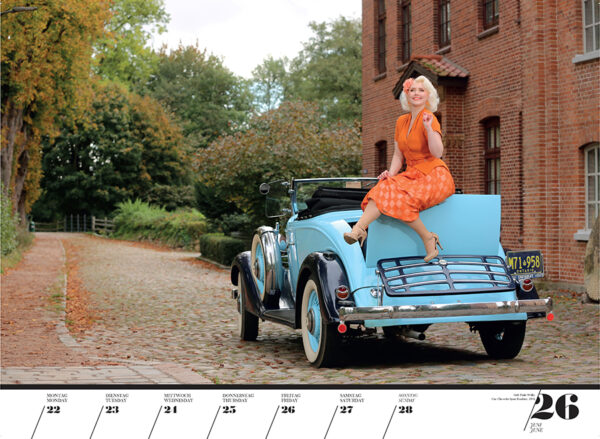 Girls & legendary US-Cars 2026 - Wochenkalender – Bild 28