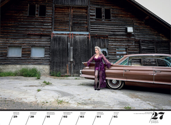 Girls & legendary US-Cars 2026 - Wochenkalender – Bild 29