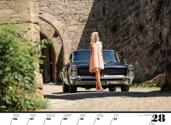 Girls & legendary US-Cars 2026 - Wochenkalender – Bild 30