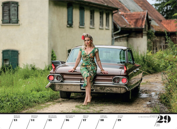 Girls & legendary US-Cars 2026 - Wochenkalender – Bild 31