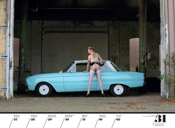 Girls & legendary US-Cars 2026 - Wochenkalender – Bild 33