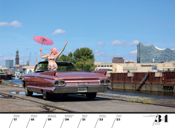 Girls & legendary US-Cars 2026 - Wochenkalender – Bild 36