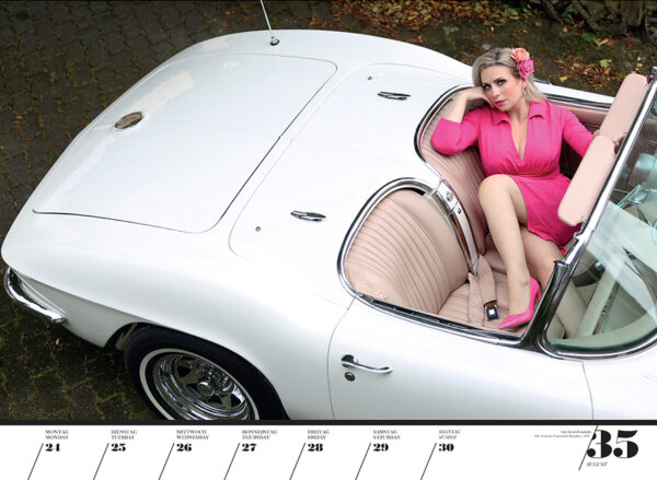 Girls & legendary US-Cars 2026 - Wochenkalender – Bild 37