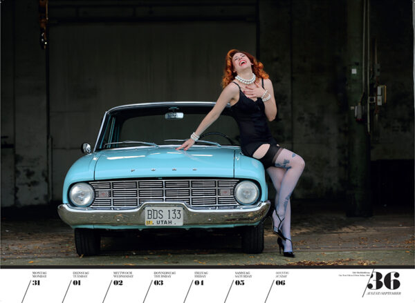 Girls & legendary US-Cars 2026 - Wochenkalender – Bild 38