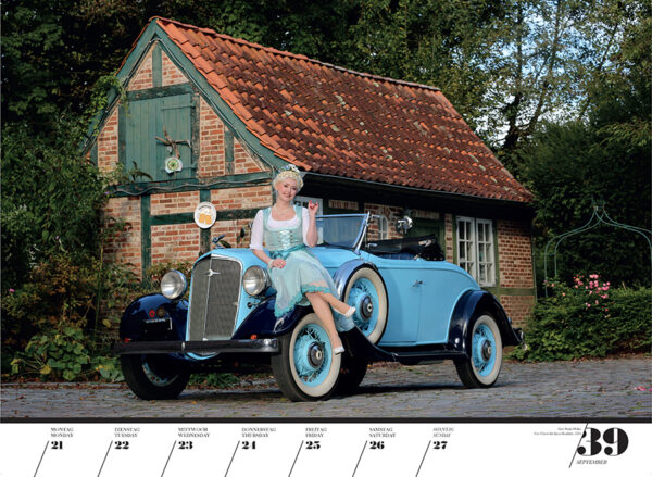 Girls & legendary US-Cars 2026 - Wochenkalender – Bild 41