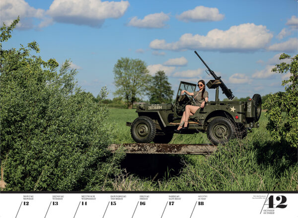 Girls & legendary US-Cars 2026 - Wochenkalender – Bild 44