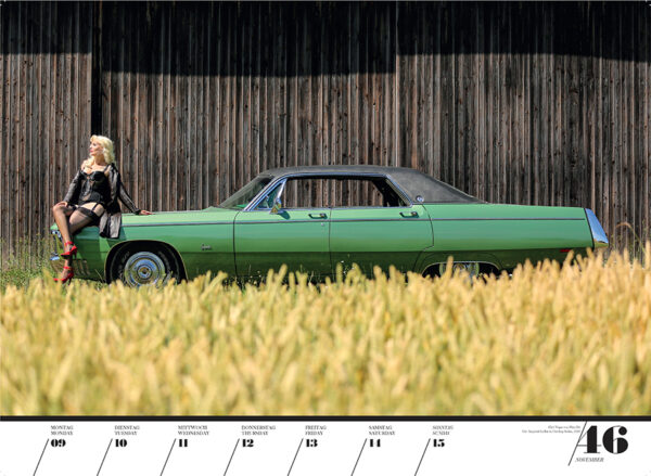 Girls & legendary US-Cars 2026 - Wochenkalender – Bild 48