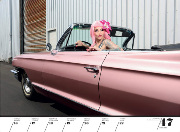 Girls & legendary US-Cars 2026 - Wochenkalender – Bild 49