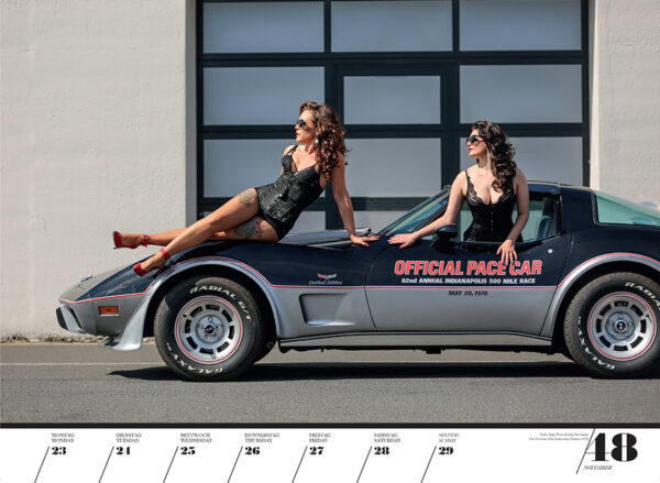 Girls & legendary US-Cars 2026 - Wochenkalender – Bild 50