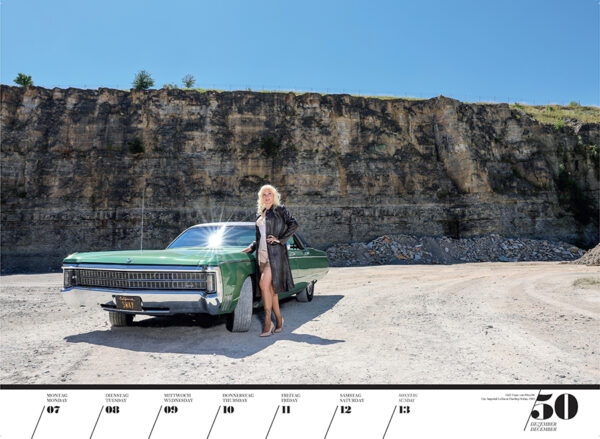 Girls & legendary US-Cars 2026 - Wochenkalender – Bild 52