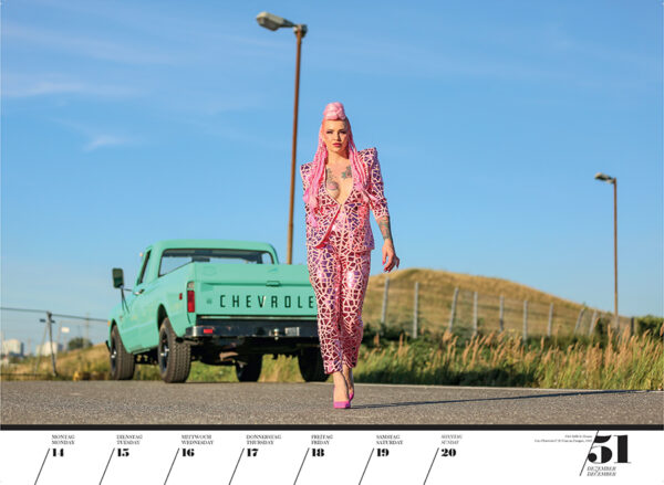 Girls & legendary US-Cars 2026 - Wochenkalender – Bild 53