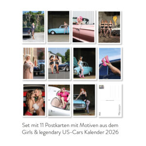 Postkarten-Set Kalender 2026