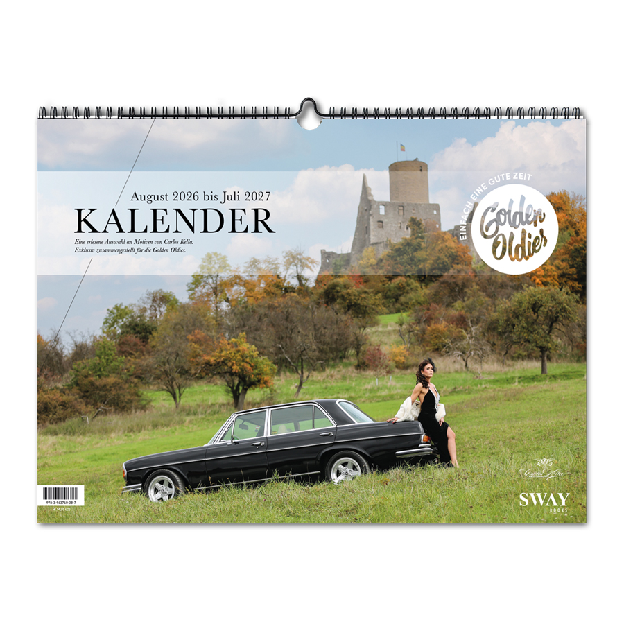 GOLDEN OLDIES KALENDER 2026/2027 - Vorbestellung